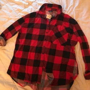 Plaid long sleeve